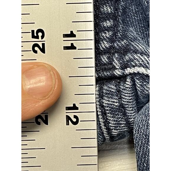 Express Jeans Womens 00 Blue Mom Jean Super High Rise Stretch Denim Skinny Pants - Picture 7 of 16